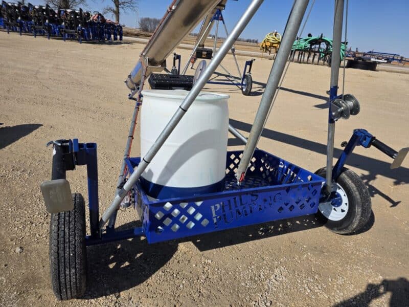12″x 14″ Phil’s Load Stand w.Basket, Foam Injection, Wheel Jacks & Lights.