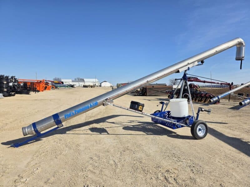 12″ Phil’s Load Stand w.Basket, Foam Injection, Wheel Jacks & Lights.