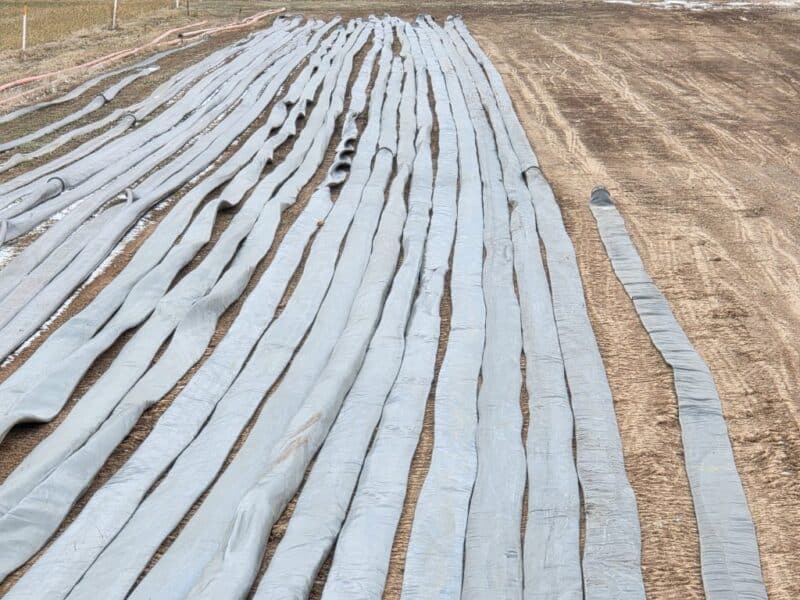 8847′ of Yr 2021 8″ Bulldog TPU Supply Hose w. coupler sets.