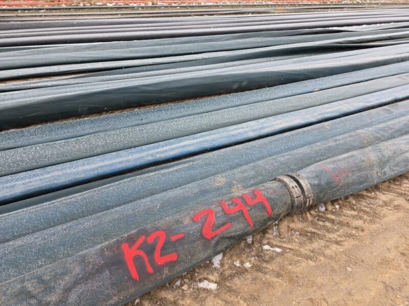 8847′ of Yr 2021 8″ Bulldog TPU Supply Hose w. coupler sets.