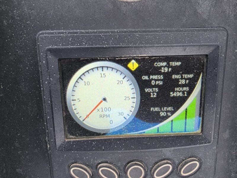 AC-107 375 CFM 2016 Sullivan 4.5L Cummins Engine Air Compressor