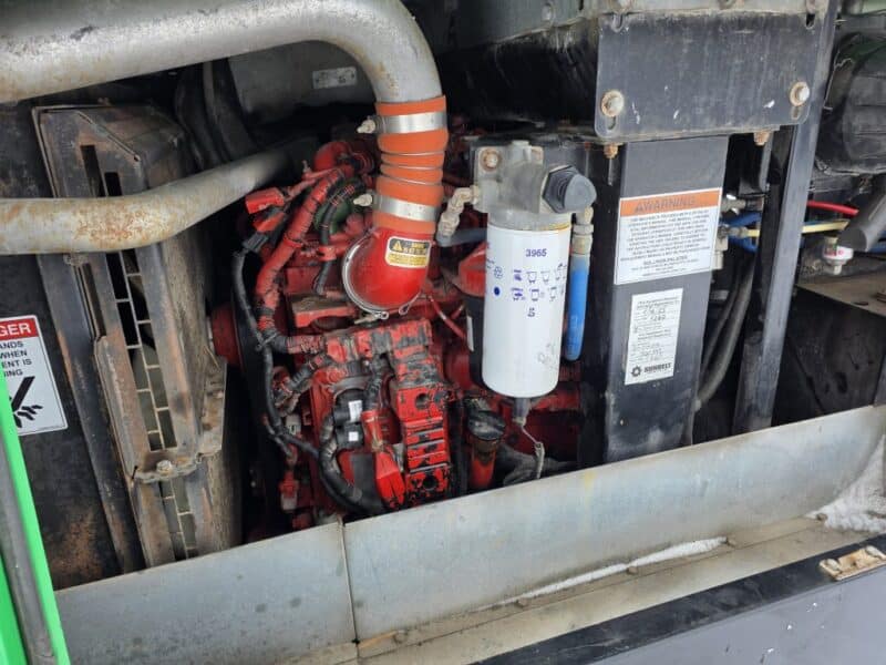 AC-107 375 CFM 2016 Sullivan 4.5L Cummins Engine Air Compressor
