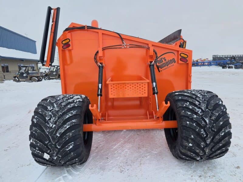 Phil’s 10,000 Gallon Pumping Dumpster w. 8″ Load Stand