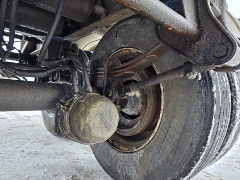 U-4853 1991 Brenner 6700 Gallon Stainless Steel Semi Tanker