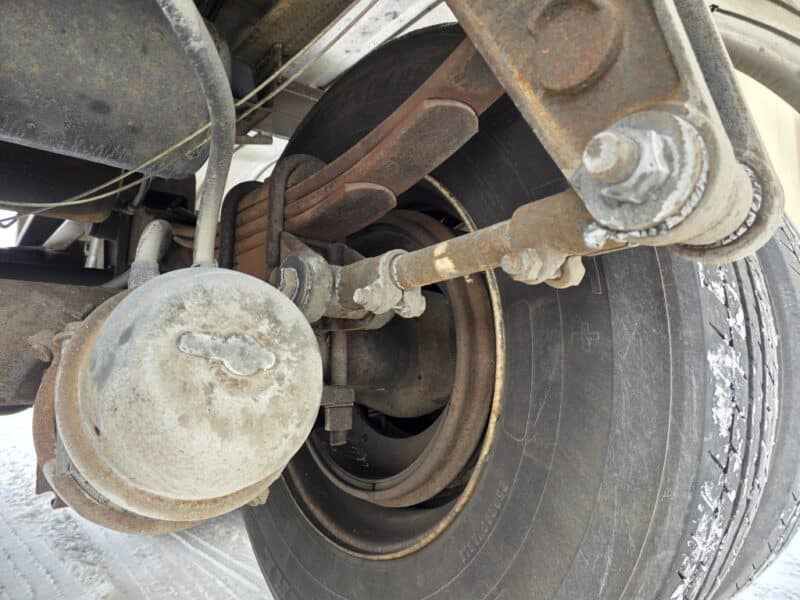 U-4857 1990 Brenner 7000 Gallon Stainless Steel Semi Tanker