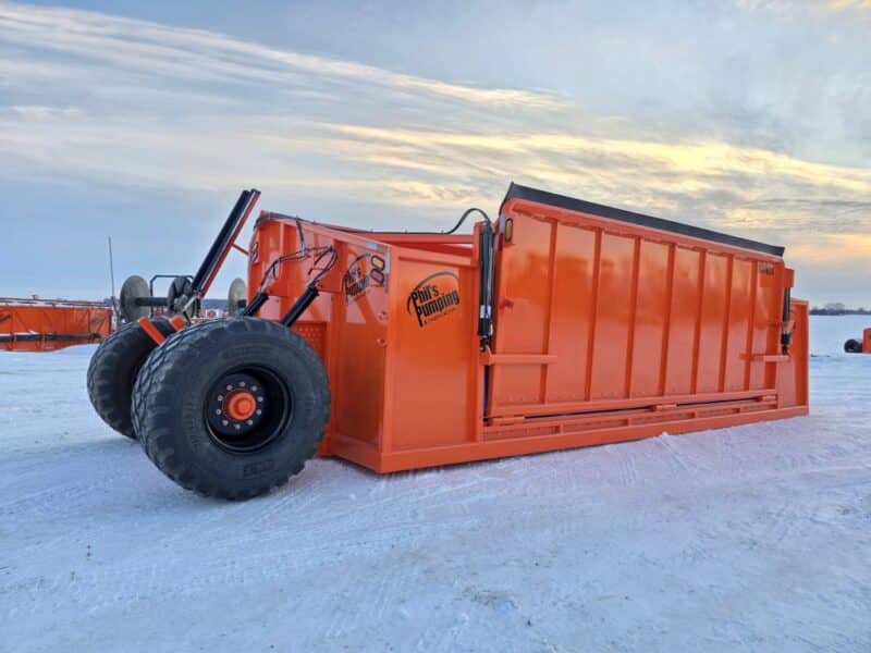 New Phil’s 10,000 Gallon Pumping Dumpster High Volume Pump