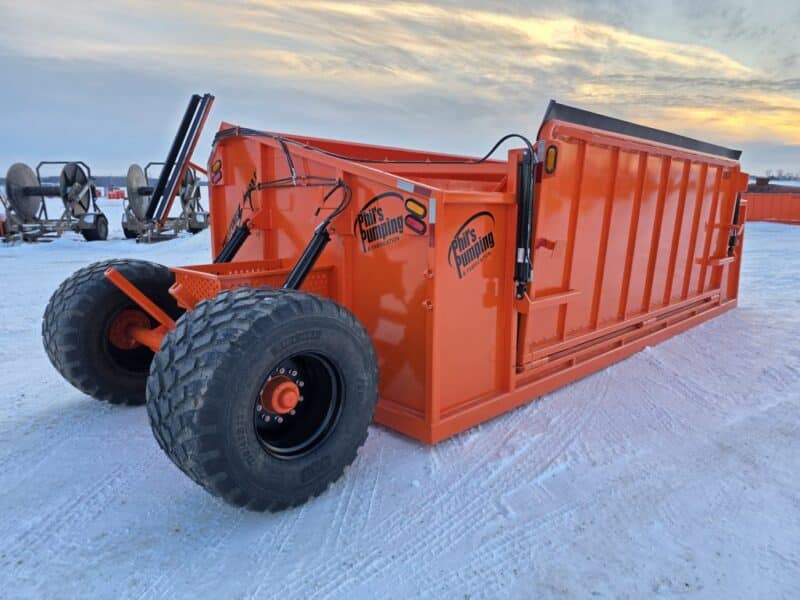 New Phil’s 10,000 Gallon Pumping Dumpster High Volume Pump