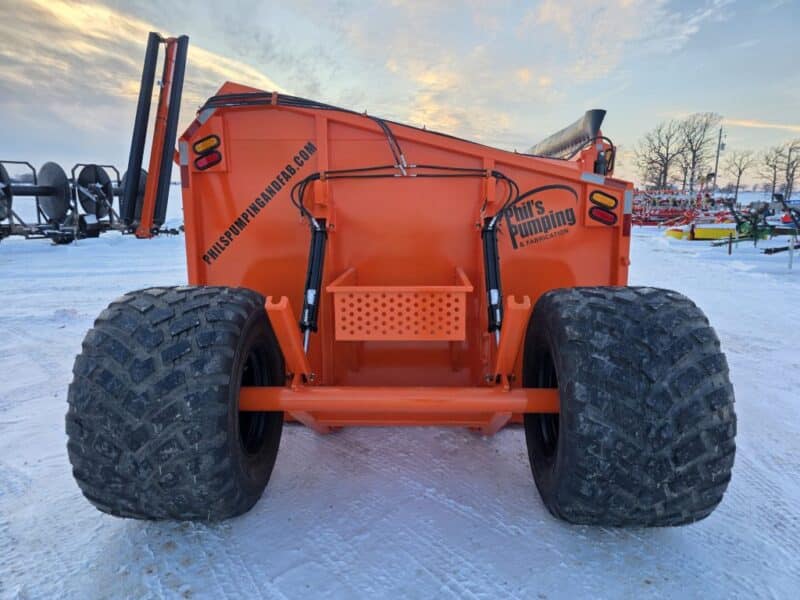 New Phil’s 10,000 Gallon Pumping Dumpster High Volume Pump