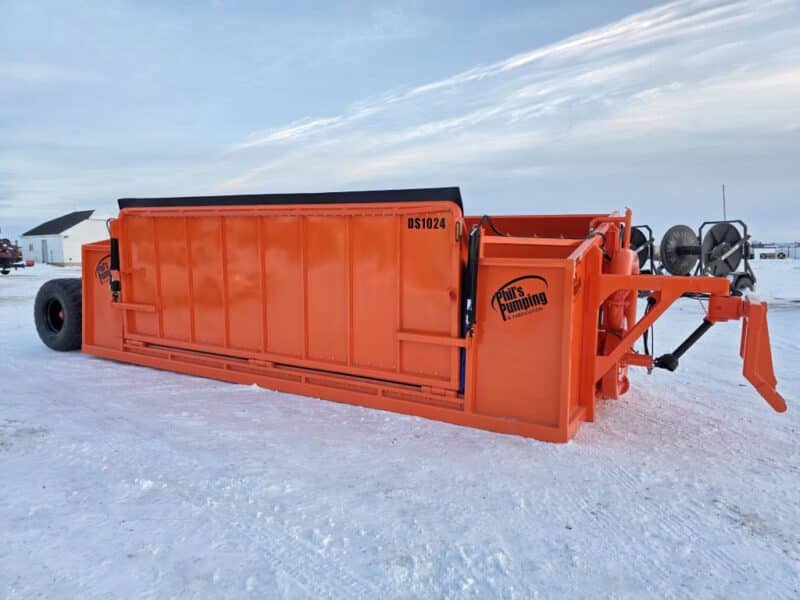 New Phil’s 10,000 Gallon Pumping Dumpster High Volume Pump