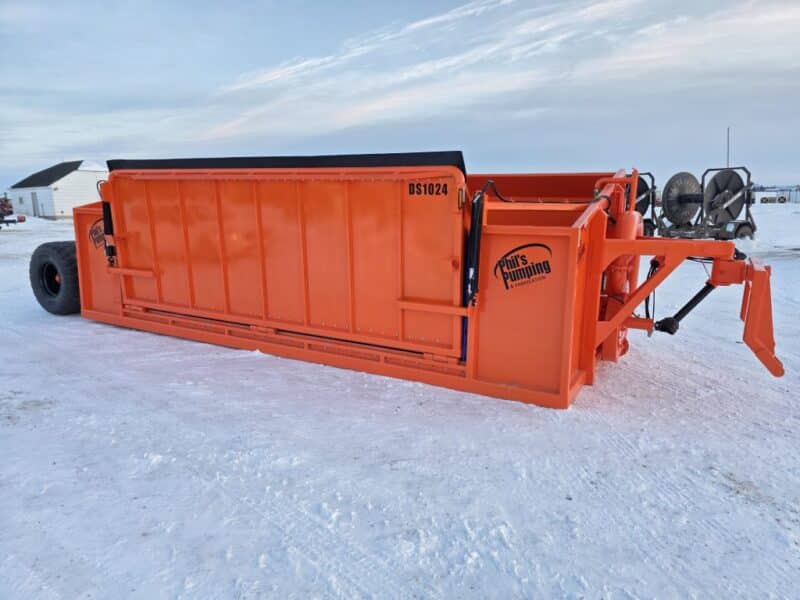 New Phil’s 10,000 Gallon Pumping Dumpster High Volume Pump