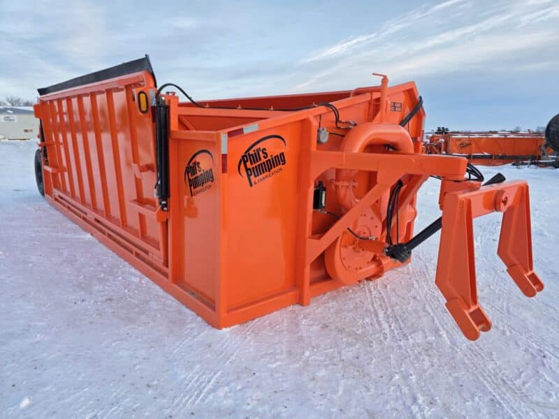 New Phil’s 10,000 Gallon Pumping Dumpster High Volume Pump