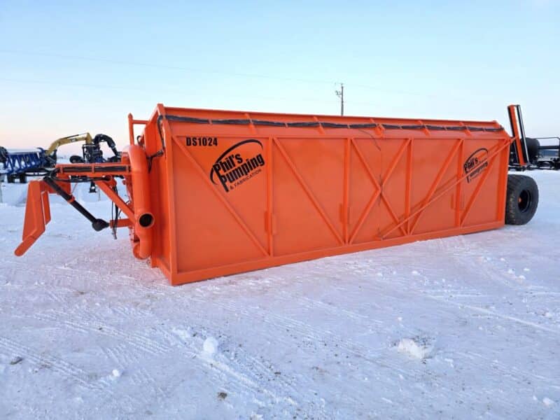 New Phil’s 10,000 Gallon Pumping Dumpster High Volume Pump