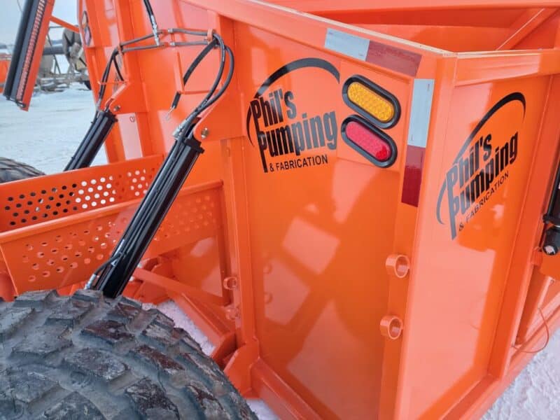 New Phil’s 10,000 Gallon Pumping Dumpster High Volume Pump