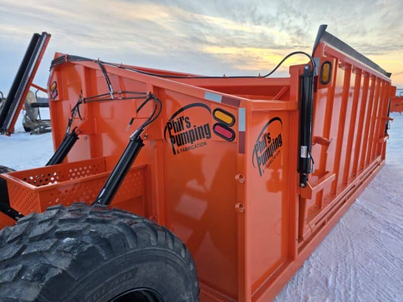 New Phil’s 10,000 Gallon Pumping Dumpster High Volume Pump