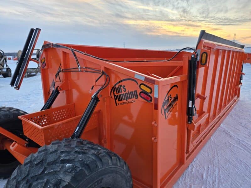 New Phil’s 10,000 Gallon Pumping Dumpster High Volume Pump