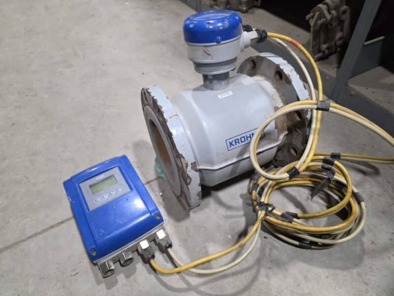 6″ Krohne Flowmeter and Readout Head
