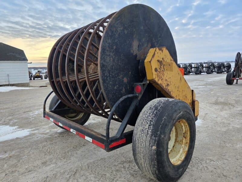 Gruett’s Pto Driven Hose Reel Holds mile of 6″
