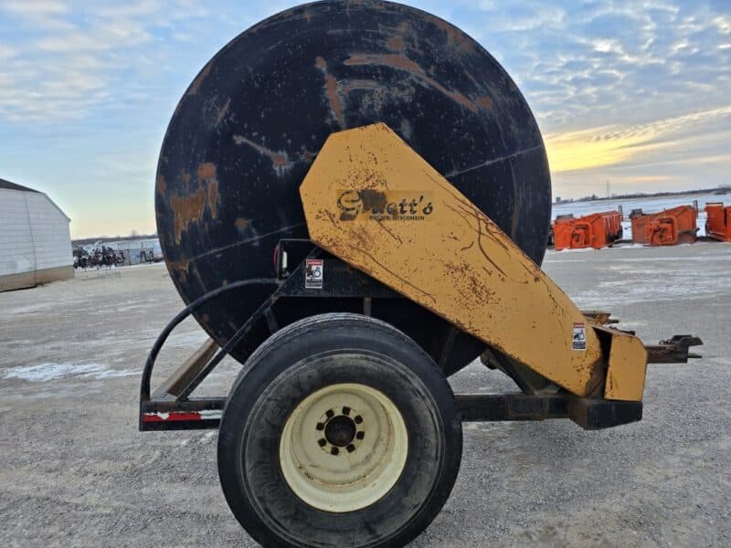 Gruett’s Pto Driven Hose Reel Holds mile of 6″