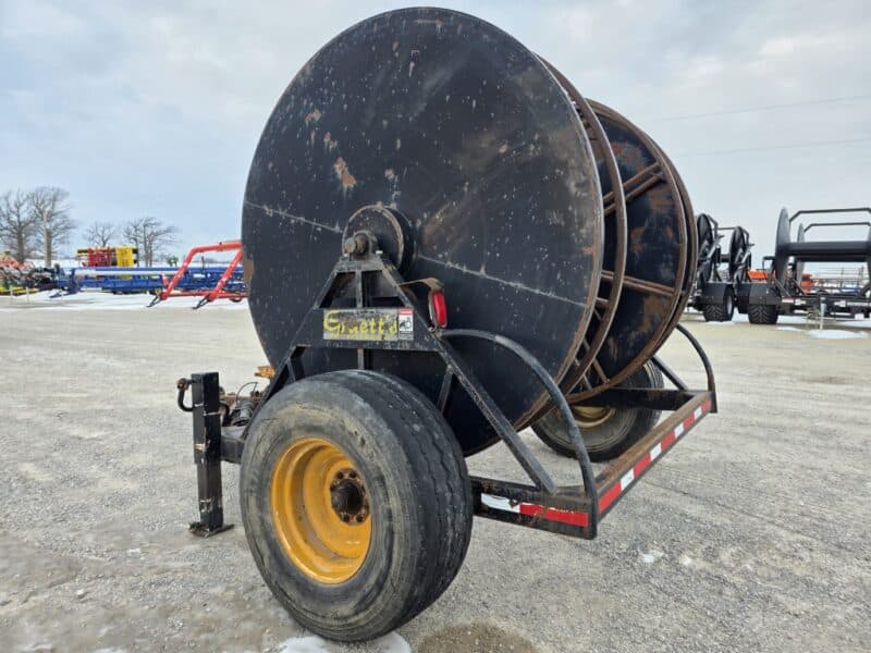 Gruett’s Pto Driven Hose Reel Holds mile of 6″