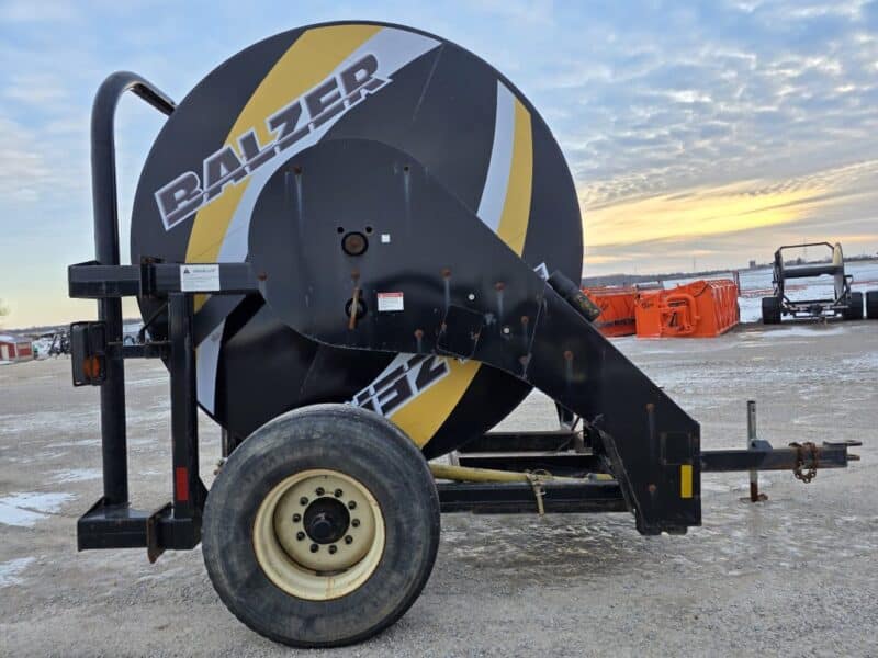 Used Balzer 10 x 6″ Single Axle Reel