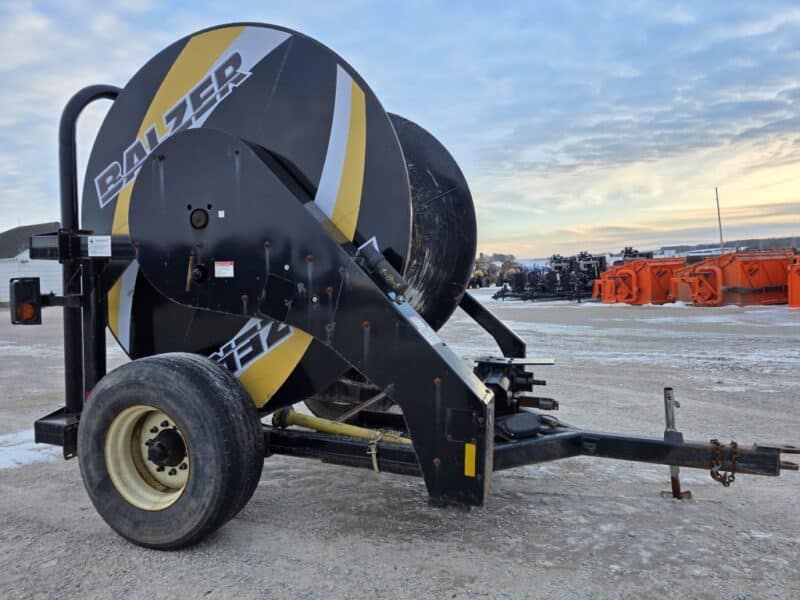 Used Balzer 10 x 6″ Single Axle Reel