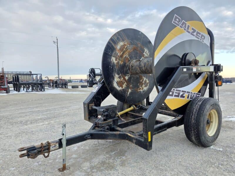 Used Balzer 10 x 6″ Single Axle Reel