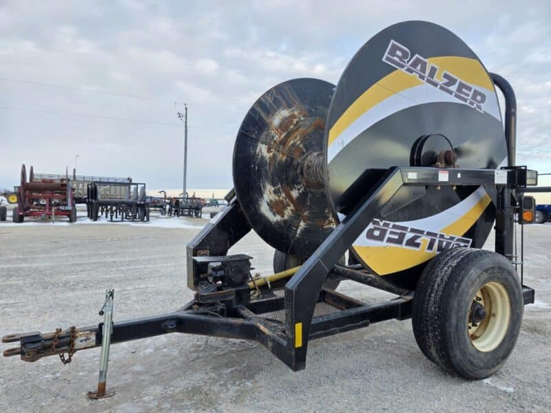 Used Balzer 10 x 6″ Single Axle Reel