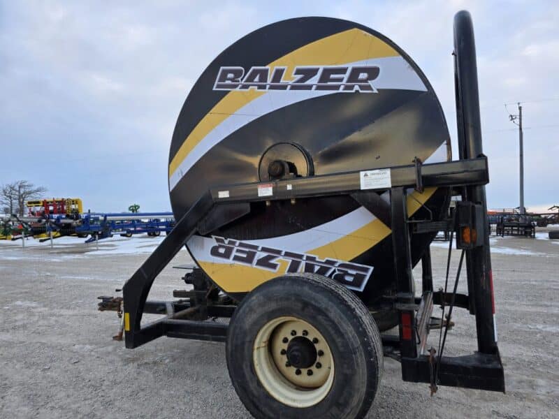Used Balzer 10 x 6″ Single Axle Reel