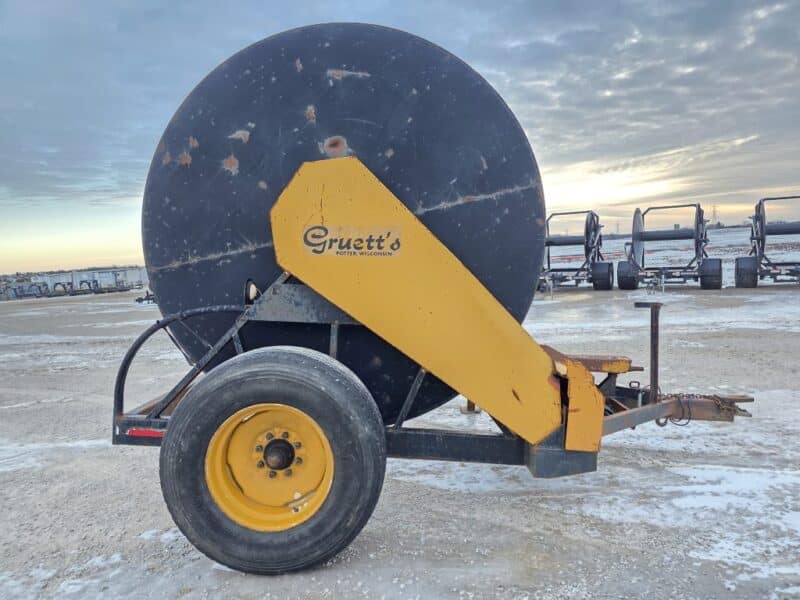 Gruett’s Pto Driven Hose Reel Holds mile of 6″
