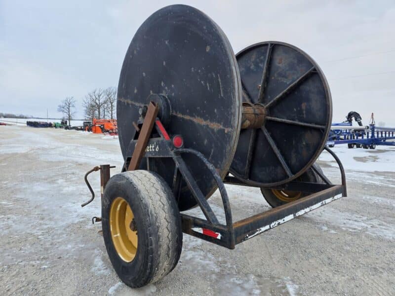 Gruett’s Pto Driven Hose Reel Holds mile of 6″