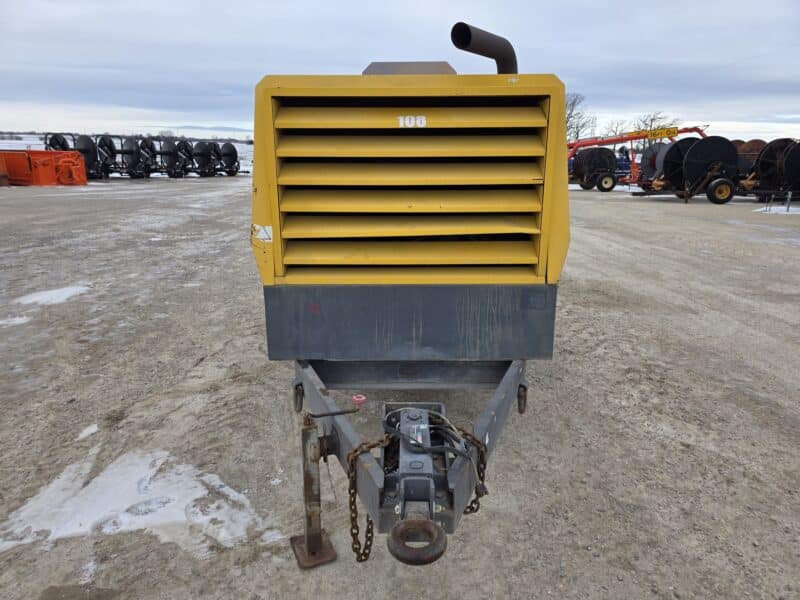 AC-108 750 CFM 2014 Atlas Copco 6.8L John Deere Engine Air Compressor