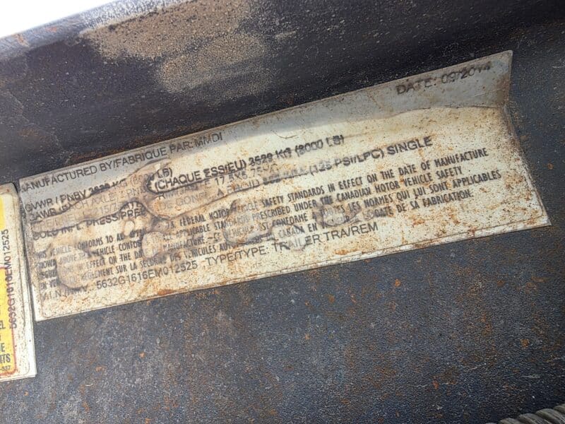 AC-108 750 CFM 2014 Atlas Copco 6.8L John Deere Engine Air Compressor