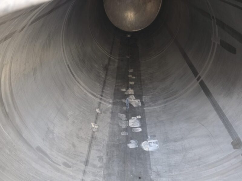 U-4850 1995 Polar 7000 Gallon Stainless Steel Semi Tanker