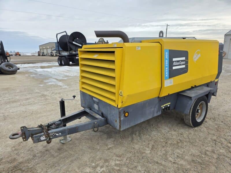 AC-110 750 CFM 2018 Atlas Copco 6.8L John Deere Engine Air Compressor