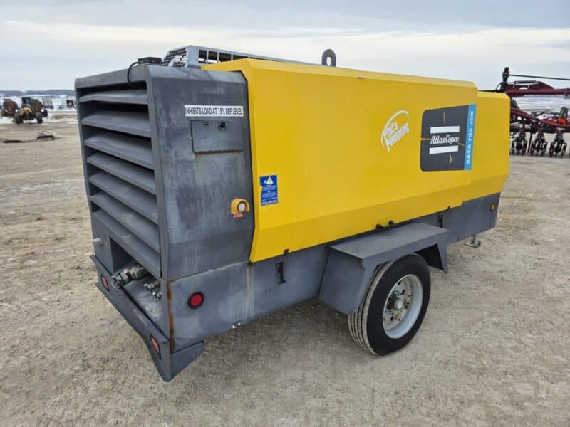 AC-110 750 CFM 2018 Atlas Copco 6.8L John Deere Engine Air Compressor
