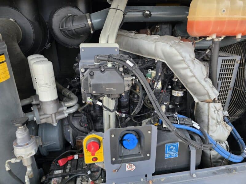 AC-110 750 CFM 2018 Atlas Copco 6.8L John Deere Engine Air Compressor