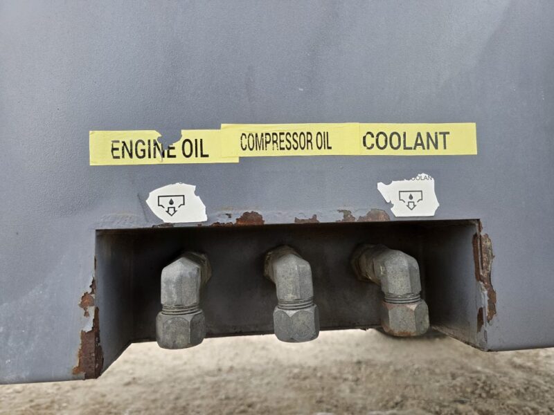 AC-110 750 CFM 2018 Atlas Copco 6.8L John Deere Engine Air Compressor