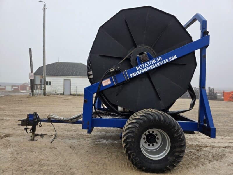 Phil’s Pumping Rotator 30 Hose Reel Holds 10-8″