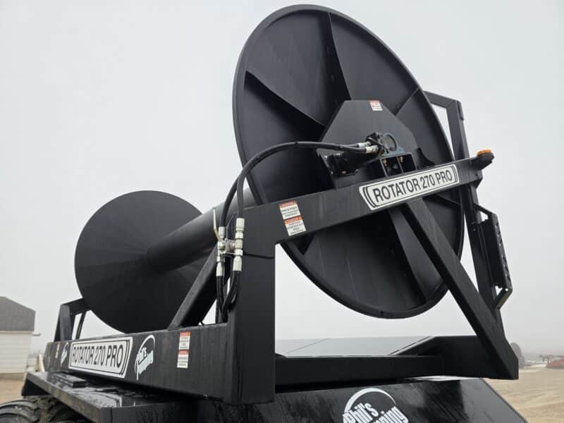 New BLACKOUT Phil’s Pumping Rotator 270 PRO Turn Table Cart, 14-10″ MAX Hose Capacity