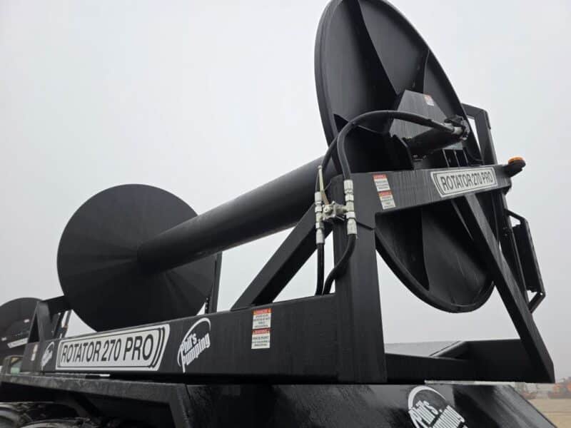 New BLACKOUT Phil’s Pumping Rotator 270 PRO Turn Table Cart, 14-10″ MAX Hose Capacity