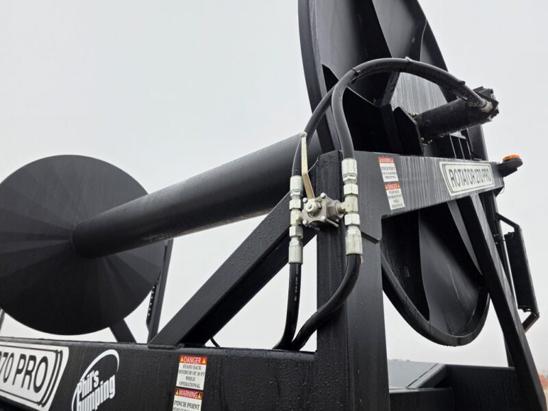 New BLACKOUT Phil’s Pumping Rotator 270 PRO Turn Table Cart, 14-10″ MAX Hose Capacity