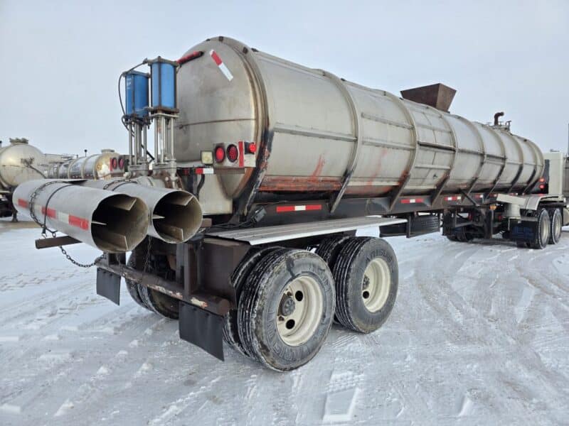 U-4855 Butler 6700 Gallon Stainless Steel Semi Tanker