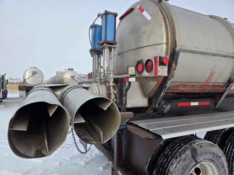 U-4855 Butler 6700 Gallon Stainless Steel Semi Tanker