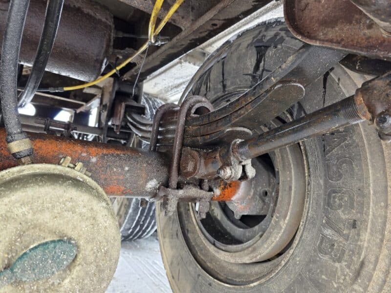 U-4855 Butler 6700 Gallon Stainless Steel Semi Tanker