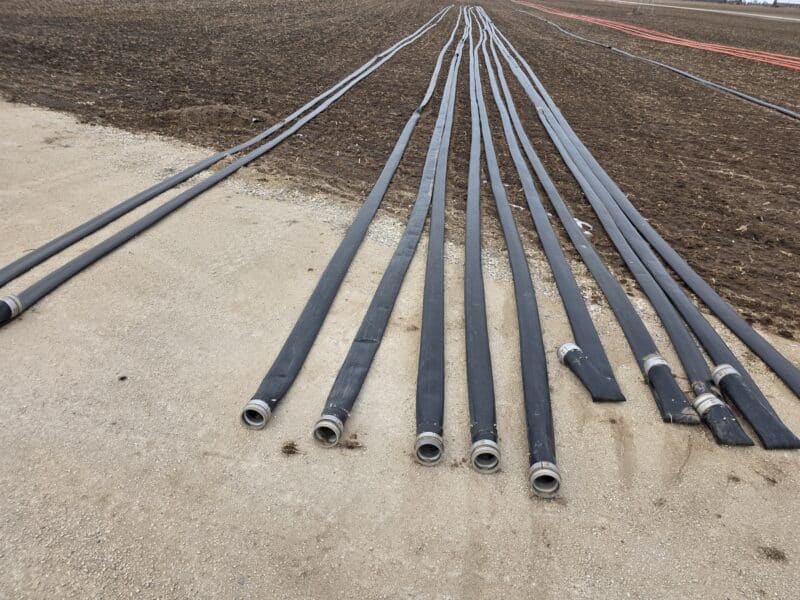 8″ TPU Supply Hose with Coupler Sets