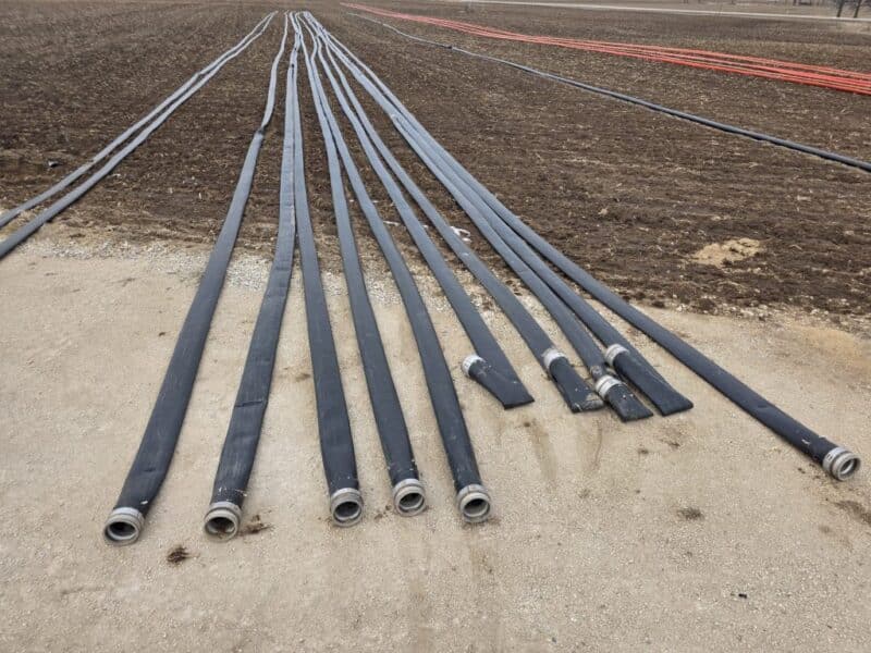 8″ TPU Supply Hose with Coupler Sets