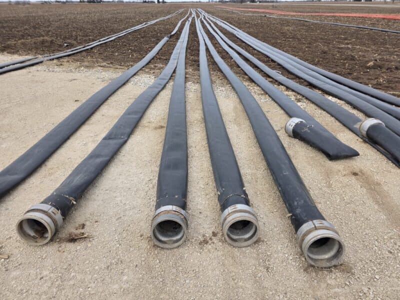 8″ TPU Supply Hose with Coupler Sets