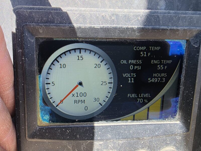 AC-107 375 CFM 2016 Sullivan 4.5L Cummins Engine Air Compressor