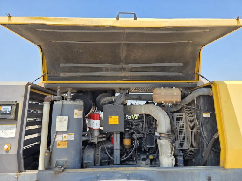 AC-108 750 CFM 2014 Atlas Copco 6.8L John Deere Engine Air Compressor