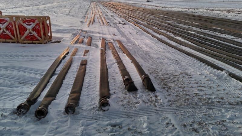 8″ TPU Supply Hose with Coupler Sets